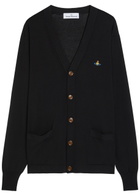 Vivienne Westwood Alex Cotton Cardigan Black