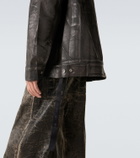 Rick Owens Coated denim jacket