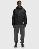 Satisfy Running Pertex 3L Rain Fly Jacket Black Mens Windbreaker