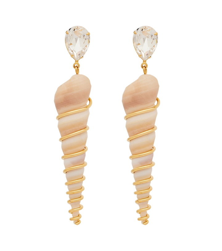 Photo: Jennifer Behr Embellished drop earrings