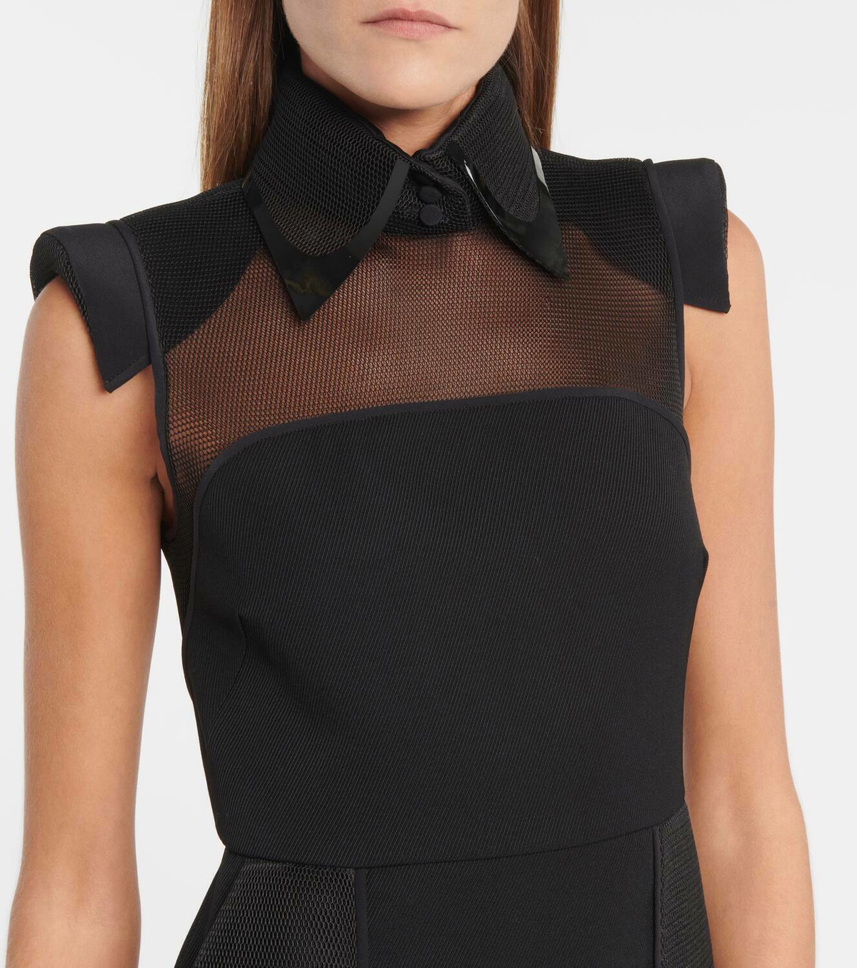 Fendi Wool shirt midi dress
