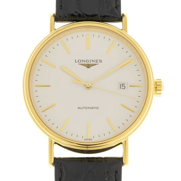 Photo: Longines Presence Automatic White Dial Mens Watch L4.922.2.12.2