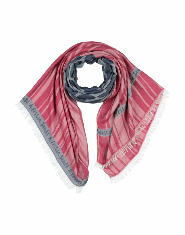 Photo: Alessia Santi Womens Scarf in Magenta
