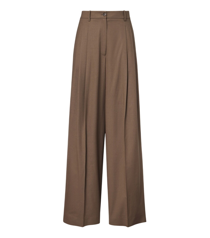 Photo: Ralph Lauren Collection Clarice wool-blend wide-leg pants