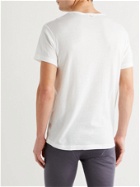 YINDIGO AM - Air-Knit Perforated Cotton T-Shirt - White - M