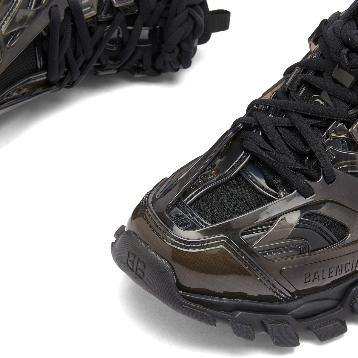 バレンシアガ Balenciaga Track Jelly Sneakers Balenciaga Track Jelly Sneakers | Grey | FARFETCH