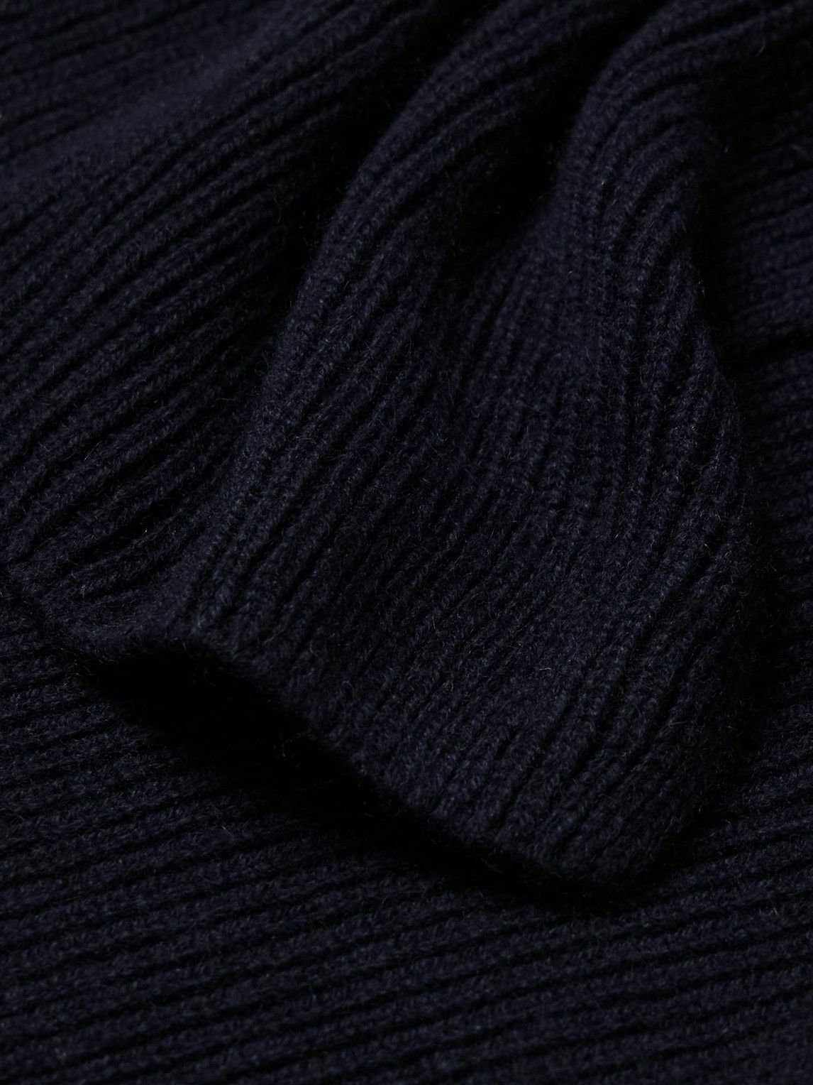 William Lockie - Ribbed Cashmere Scarf