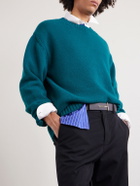 TOM FORD - Wool and Cashmere-Blend Sweater - Green