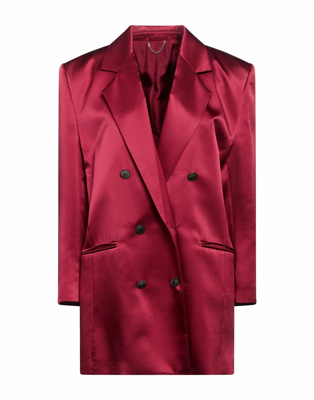 Magda Butrym Womens Blazer Burgundy