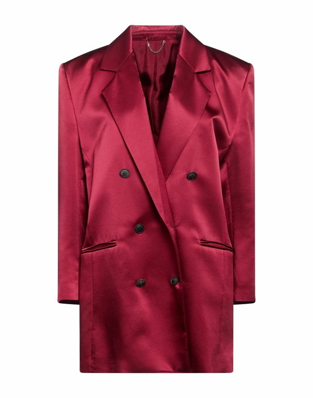 Photo: Magda Butrym Womens Blazer Burgundy