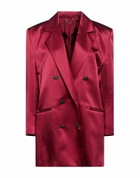 Magda Butrym Womens Blazer Burgundy