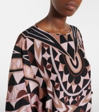 Pucci Manuba silk crêpe de chine kaftan