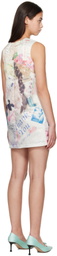 Ashley Williams Multicolor Printed Minidress