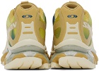 Salomon Green & Yellow XT-4 OG Aurora Borealis Sneakers