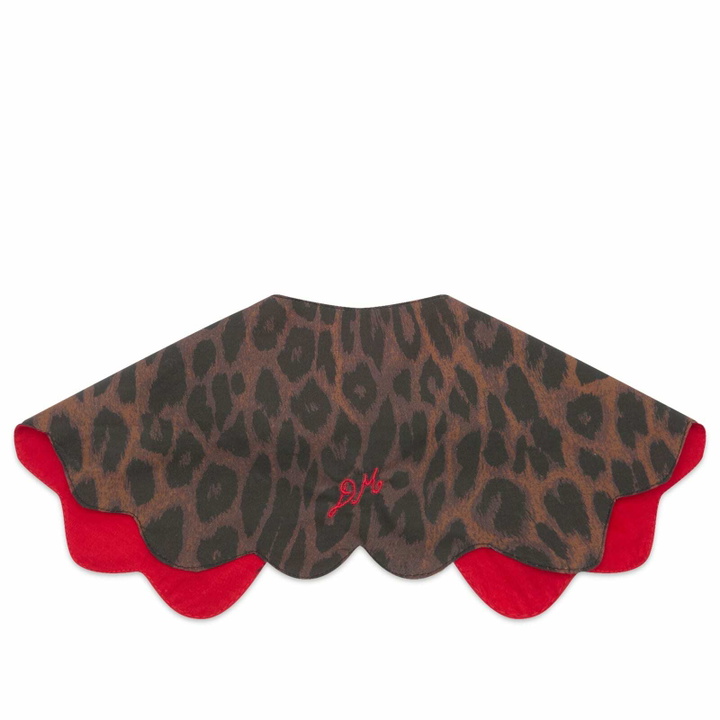 Photo: Damson Madder Women's Novelty Wastage Dog Collar in Leopard 