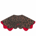 Damson Madder Women's Novelty Wastage Dog Collar in Leopard 
