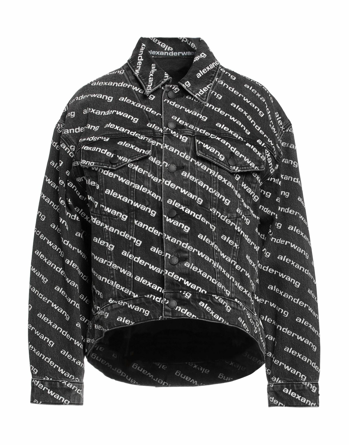 Alexander Wang Womens Denim outerwear in Black