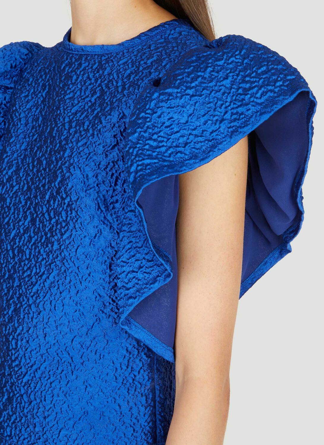 Koché Ruffle Sleeve Top