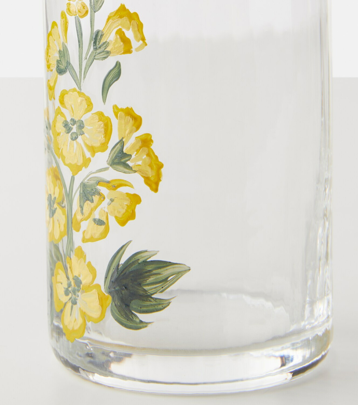 Cabana Primrose Murano glass oil bottle