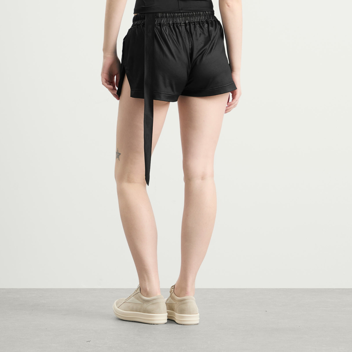 Rick Owens DRKSHDW Women's Fog Boxers in Black