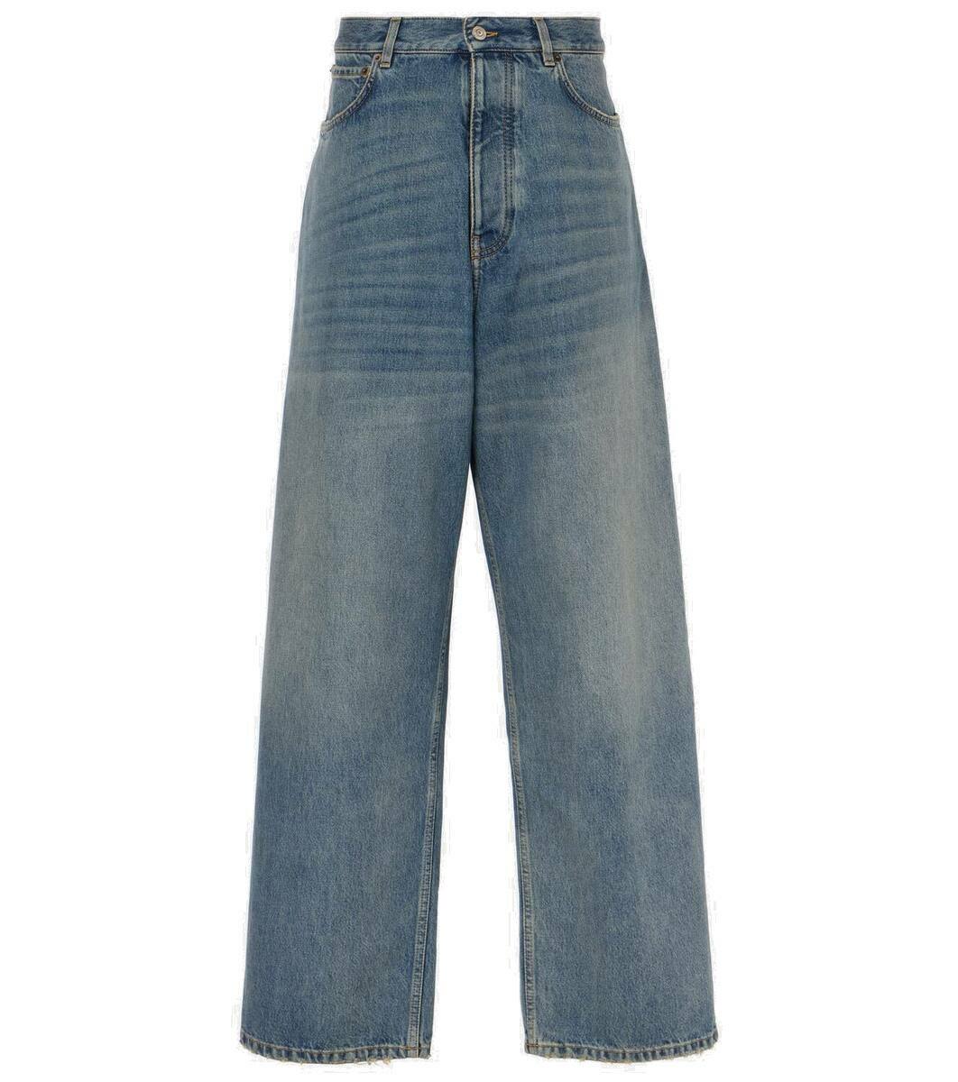 送料関税込【BALENCIAGA】Mid-rise wide-leg jeans デニム Balenciaga Mid-rise wide-leg jeans Balenciaga