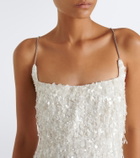 Là Fuori Fairy Glen sequined minidress