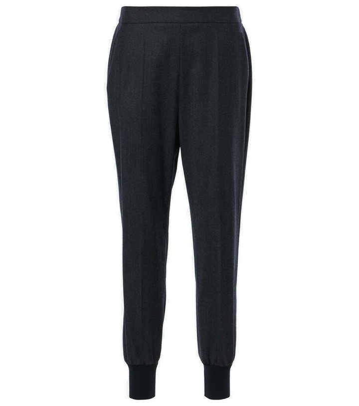 Photo: Stella McCartney Wool flannel sweatpants