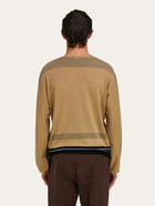 Ferragamo Mens V-neck sweater in Multicolor