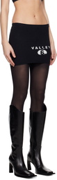 GREG ROSS Black 'Valley' Miniskirt