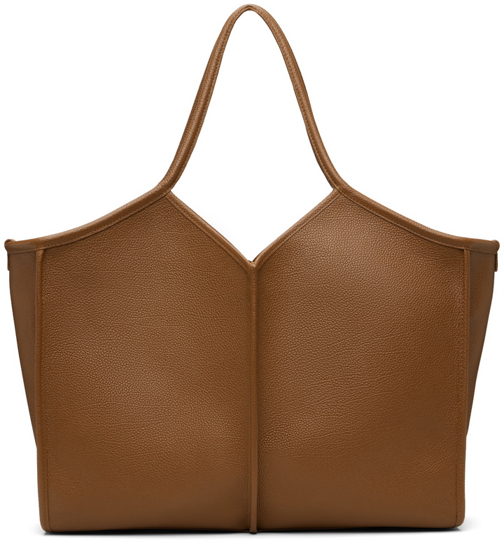 Photo: HEREU Brown Calella Medium Squared Tote