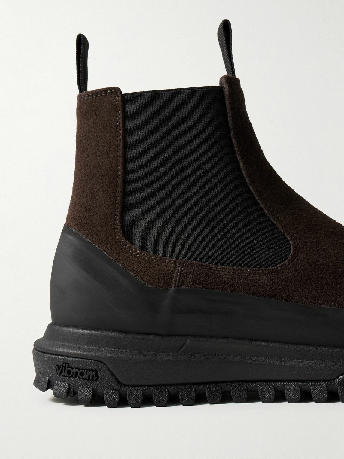 Diemme - Ramon Rubber-Trimmed Suede Chelsea Boots - Brown