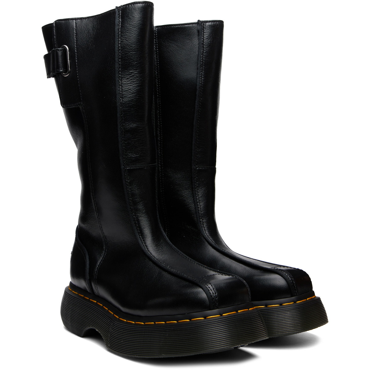 Dr. Martens Black Buzz Hi Boots