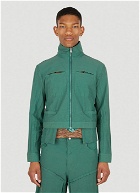 Panel Jacket in Green