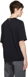 Acne Studios Black Mock Neck T-Shirt