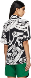 Rhude Black & White Strada Shirt