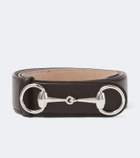 Gucci Horsebit leather belt
