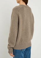 Khaite Mae Cashmere Sweater Beige
