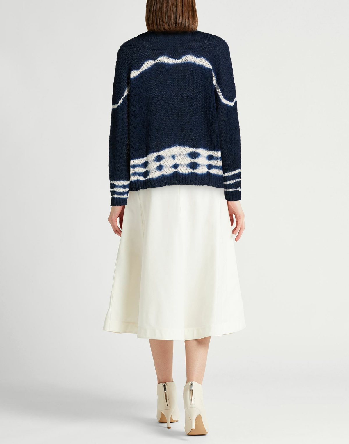 Roberto Collina Womens Sweater Midnight in Blue