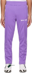Palm Angels Purple Slim Track Pants