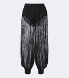 Bananhot Kendall sheer lace balloon pants