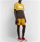 Nike x Undercover - GYAKUSOU NRG Printed Dri-FIT and Mesh T-Shirt - Yellow