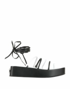 Nodaleto Womens Thong sandal in Black
