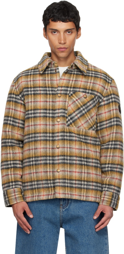 Photo: Burberry Beige Check Insulated Jacket