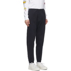 PS by Paul Smith Navy Stretch Twill Trousers