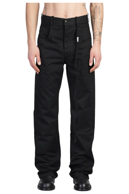Photo: Ann Demeulemeester Ronald Pants In Black Cotton