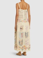 ZIMMERMANN Halliday Cotton & Lace Midi Dress