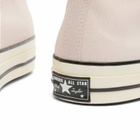 Converse Chuck Taylor 1970s Hi Sneaker in Shy Flamingo/Egret/Black