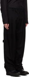 DEVOA Black Jodhpur Trousers