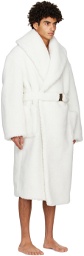 Casablanca White Belted Coat
