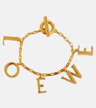 Loewe Logo sterling silver bracelet